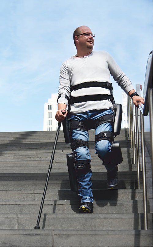 andre-rewalker-de-treppe-stairs-1 The ReWalk Personal (Credit: ReWalk Robotics)