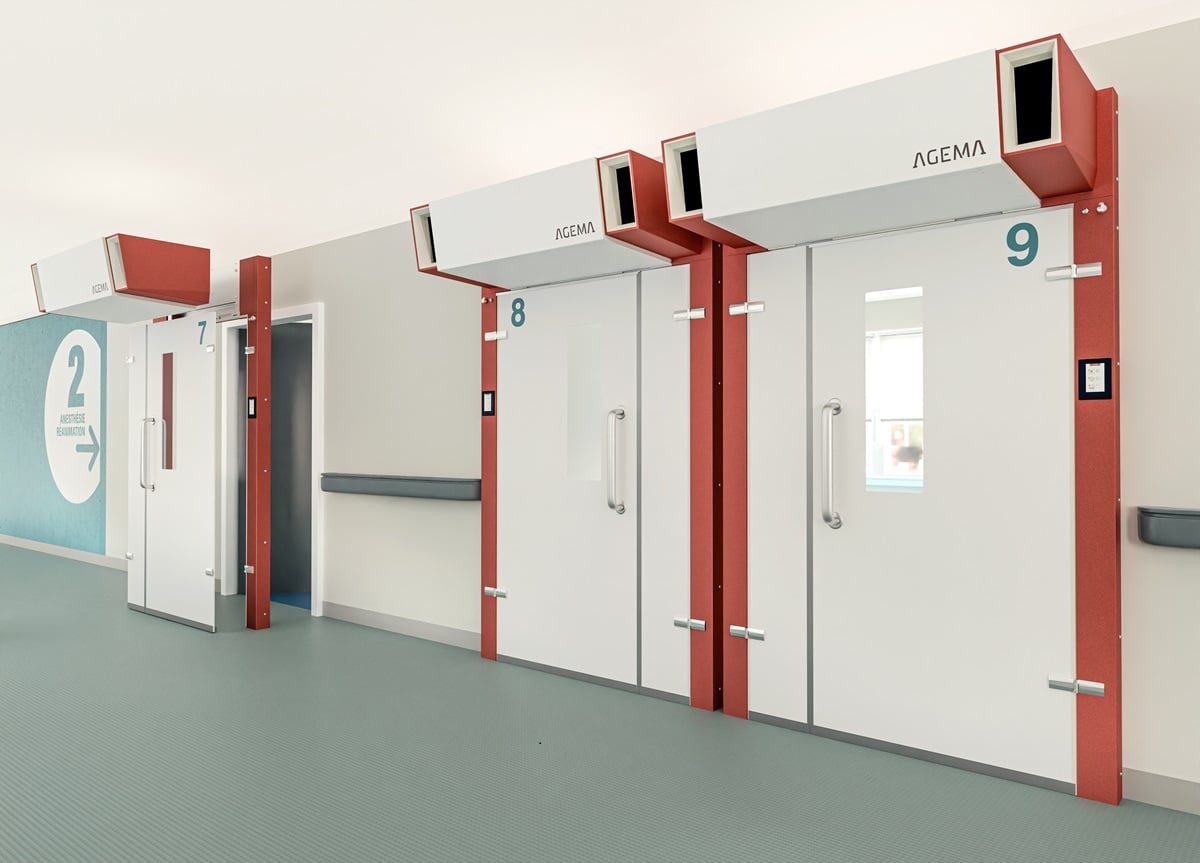 aspida_agema-v3_portes-x3-couloir_hd The Agema system. (Credit: Aspida)