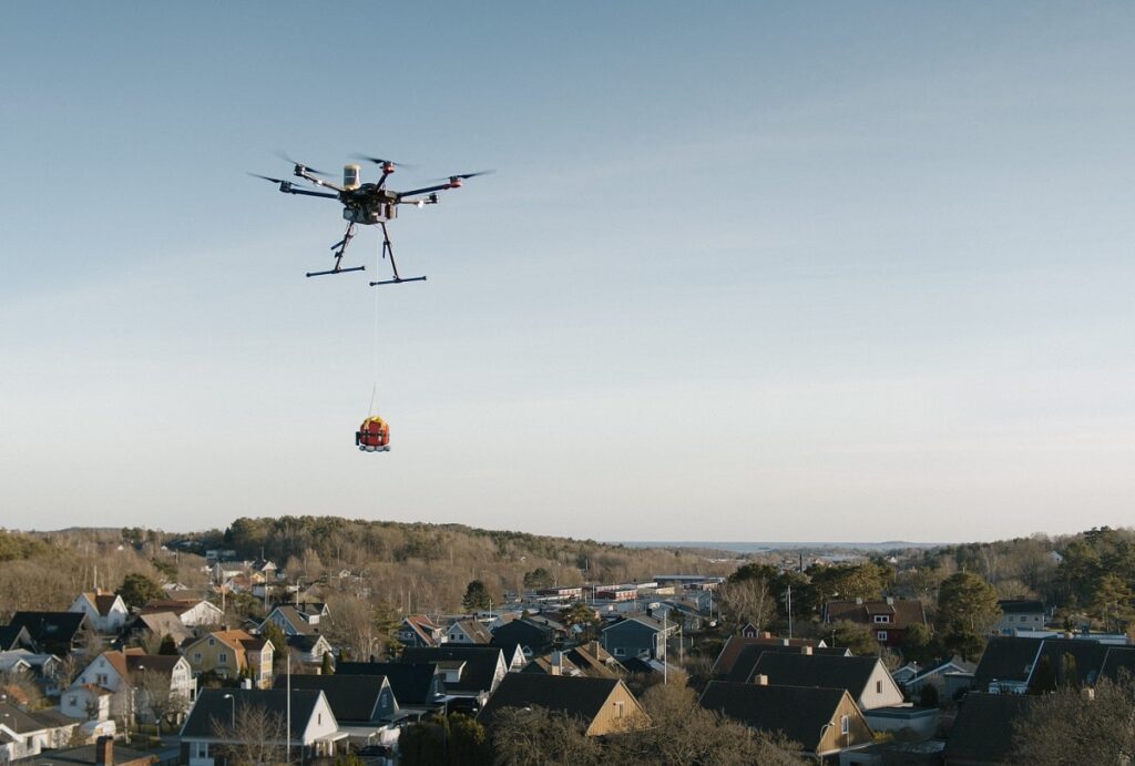 Autonomous Drones Deliver Automated External Defibrillators