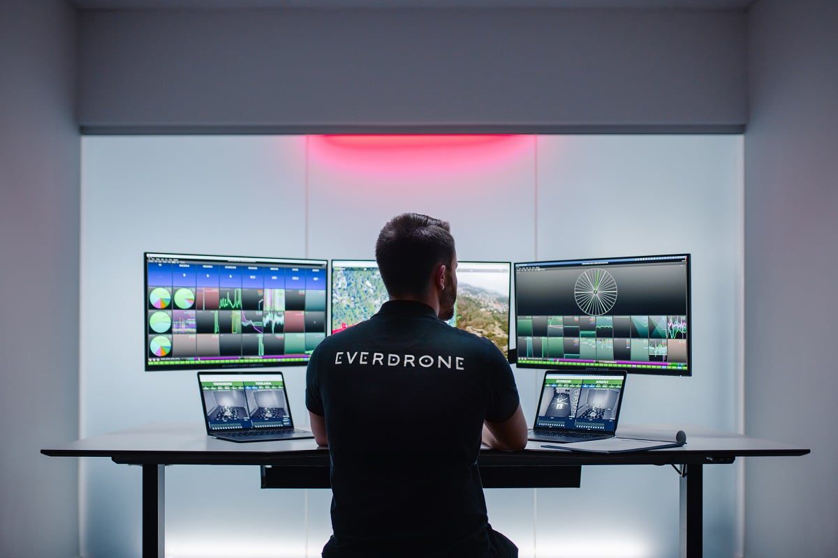 everdrone6 The EMADE employs military-grade AES-256 encryption in order to avoid any cybersecurity issues. (Everdrone)
