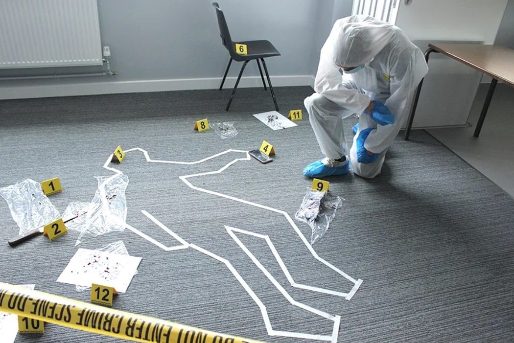 "In forensic medicine, we often say that we 'make the dead speak' because we reconstruct a story after death that was not witnessed during the person's lifetime." (Credit: Colchester Institute)