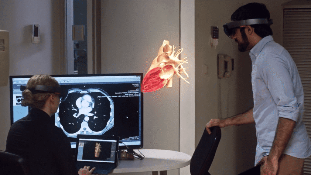 Holograms for Future Medical Training