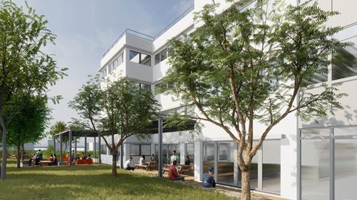 marseille-doccity-2 Rendering by 3A Architects of the DocCity Marseille. (Courtesy of the architects)