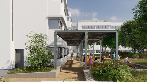 marseille-doccity-3 Rendering by 3A Architects of the DocCity Marseille. (Courtesy of the architects)