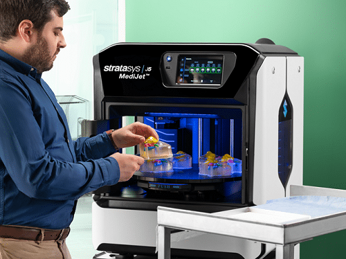 Stratasys' J5 MediJet printer. (Credit: Stratasys)