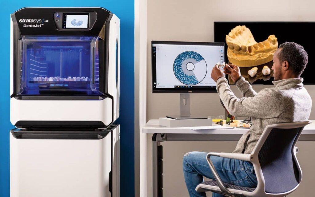 Stratasys’ J5 DentaJet: A Big Step Towards Full Digital Transformation in Dentistry