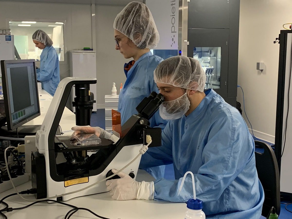 team-poietis Poietis team. (Credit: Poietis)