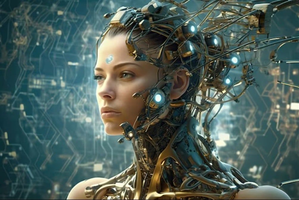 "Some extremely competent and intelligent people, especially at Google, already believe that AI is conscious..." (Credit: Freepik)