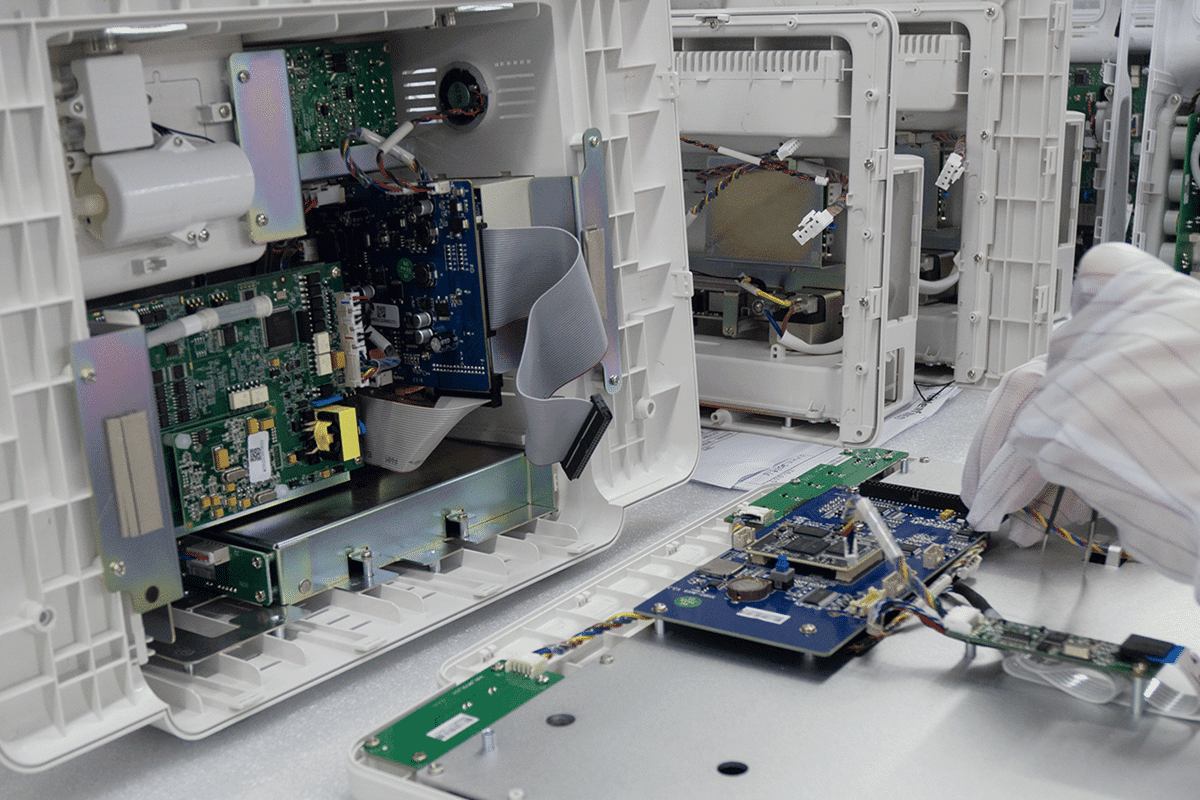 witleafmedical1 Witleaf’s R&D production line at its manufacturing base in Shenzhen. (Credit: Witleaf Medical)