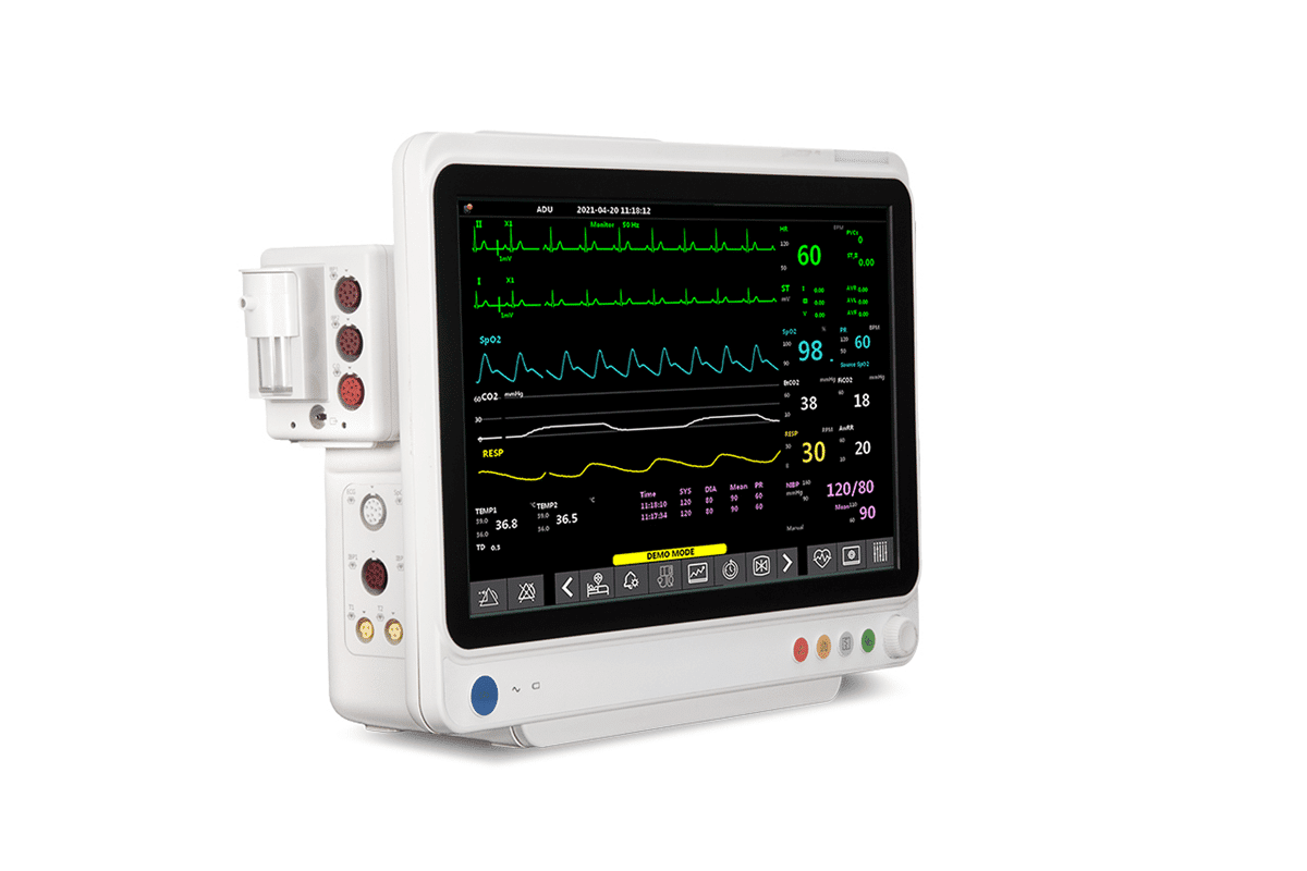 witleafmedical3 Witleaf’s high-end W series modular patient monitor. (Credit: Witleaf Medical)