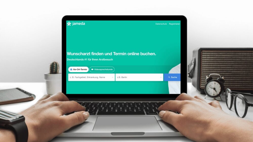 Jameda began with its appointment-booking platform, connecting patients with doctors.
