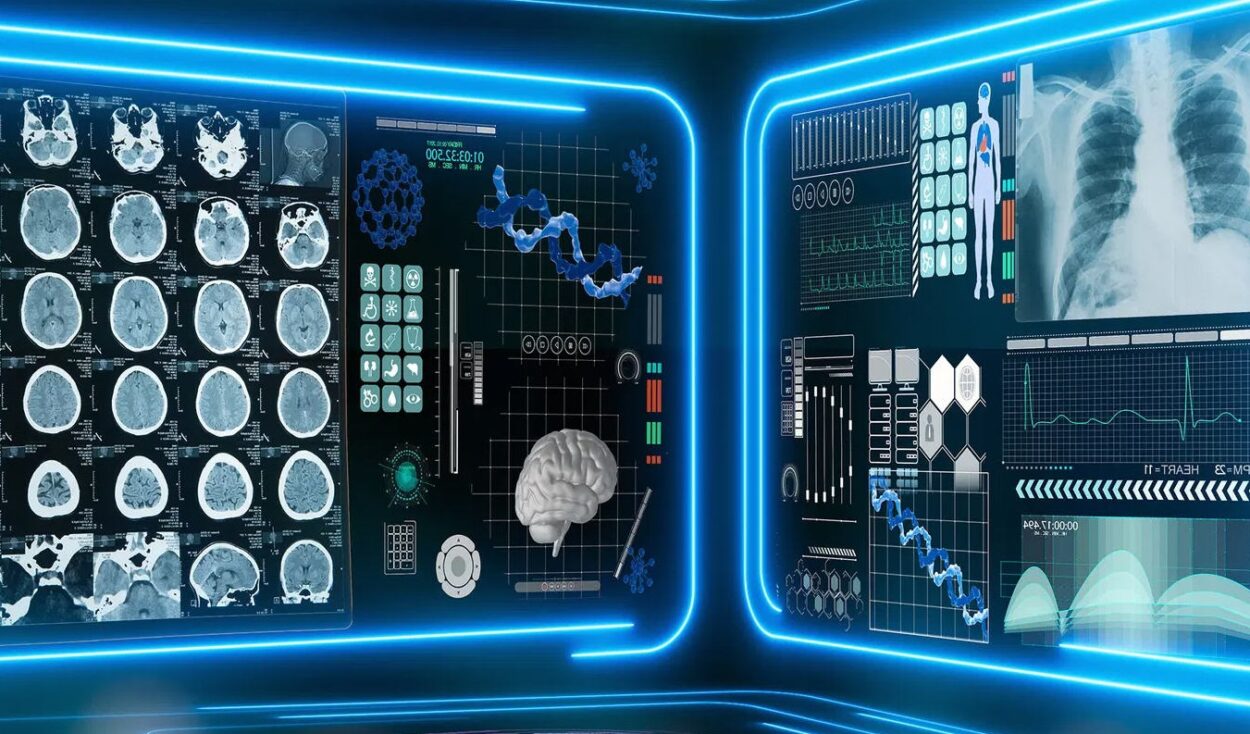 ai-medical-imaging-1250x734-1 "In augmented reading, AI can help see something that it’s likely the human eye would not be able to detect directly, and it increases the confidence of the radiologists." (Credit: Siemens Healthineers)