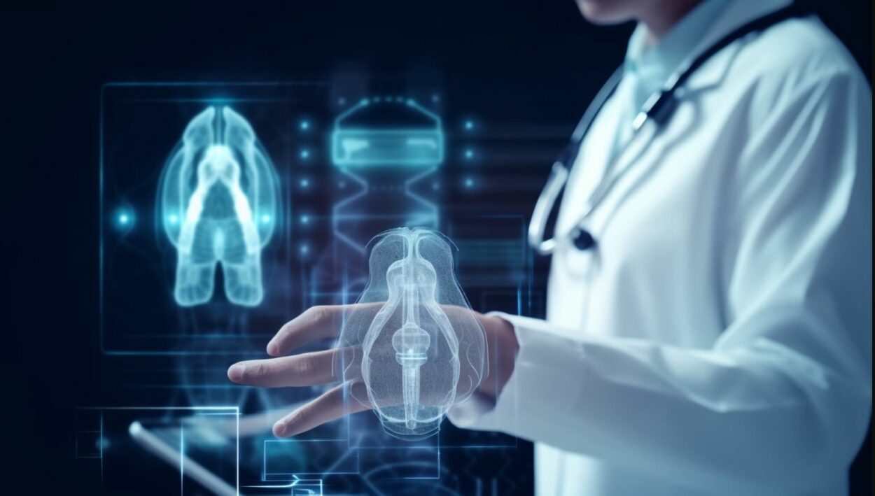 Research has shown that AI can be applied to ultrasonography MRI in obstetrics, as well as to identify cancer. (Credit: ts2.space)