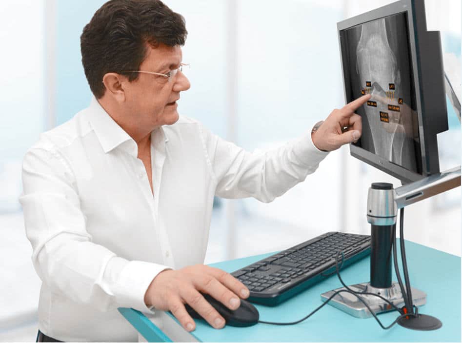 iblab2 IB Lab applications can save up to three minutes of interpretation time per X-ray, adding up to 45 to 60 extra minutes per day in time savings for a radiologist. (Credit: IB Lab)