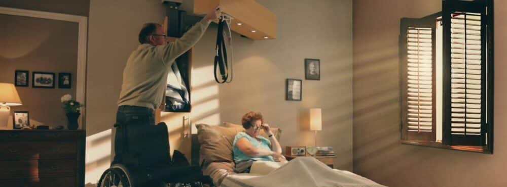 Integralift bed hoist from Innova. (Credit: Innova)